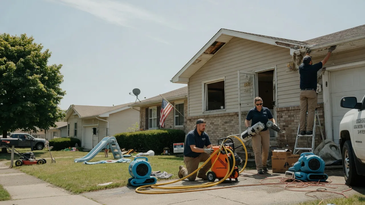 Water Damage Restoration in Timewell, IL near me